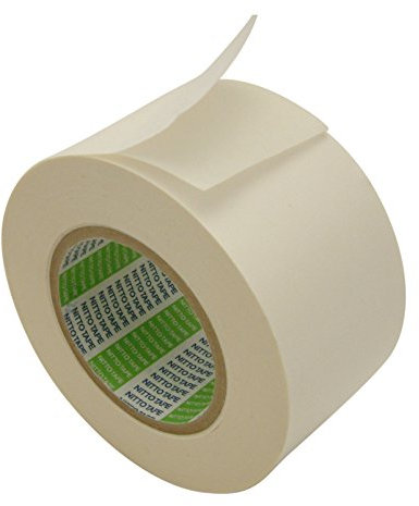 Nitto p-02 Double beschichtetes Kraft Paper Tape (33 m). -, weiß