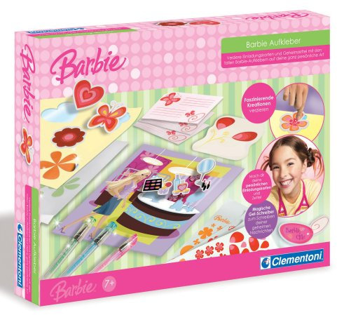 Clementoni 5695997 - Barbie Aufkleber Set