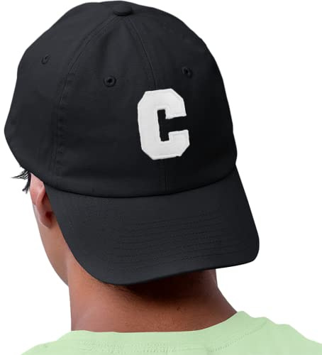 morefaz Unisex Jungen Mädchen Mütze Baseball Cap Hut Kinder Kappe Alphabet A-Z TM