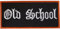 Embroidered Old School Patch Badge Iron/Sew On T Shirt Jeans Bag Clothes Retro