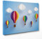 Quadro su Tela Canvas - INTELAIATO - Pronto da Appendere - Mongolfiere - Bambini Arredamento Cameretta - 30x40cm - Senza Cornice - (cod.2264)