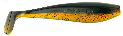 Fox Rage Zander Pro Shads Leurres souples pour la pêche au sandre 12 cm, Dark Oil UV