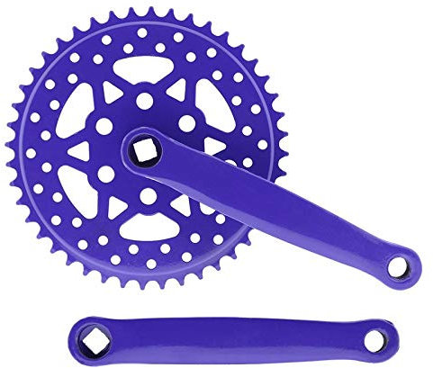 Riscko Wonduu 007sml Juego De Bielas Bicicleta Personalizada Fixie Tallas S-m-l-l Urb Morada