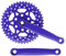 Riscko Wonduu 007sml Juego De Bielas Bicicleta Personalizada Fixie Tallas S-m-l-l Urb Morada