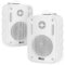 Power Dynamics BC30V Lautsprecher Set 60 Watt, 100 Volt, 8 Ohm Innen- und Außenlautsprecher, Lautsprecher Boxen IP56, 2 Wege Speaker, In- Outdoor Speaker, Installationslautsprecher Weiß