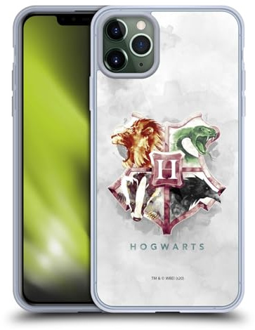 Head Case Designs Officially Licensed Harry Potter Hogwarts Deathly Hallows XVI Gel Case [Military Grade Protection] Compatible With Apple iPhone 11 Pro Max