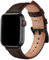 SUNFWR Lederarmbänder für Apple Watch Armband 40 mm 41 mm 42mm(10Series) 38 mm, Herren Damen Ersatz Original Lederband für iWatch Ultra 2/ Ultra,Series 10 9 8 7 6 5 4 3 2 1/SE (38 mm,Kaffee/Schwarz)