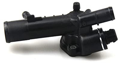 Downwind Coolant Thermostat Housing Compatible with Dacia Logan Renaul T Clio II Kangoo Megane II Thalia Nissan Almera II Micra Suzuki Jimny 1.5 DCi