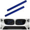 Passend für BMW G01 G02 G05 G06 G07 G30 G38 G32 Front Grill V Streben Zierleisten Streifen Blau