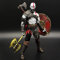 LICHOO God of War III Kratos Anime Actionfigur Charakter Sammelmodell Statue Spielzeug PVC Figuren Desktop Ornamente Festliche Geschenke (B)
