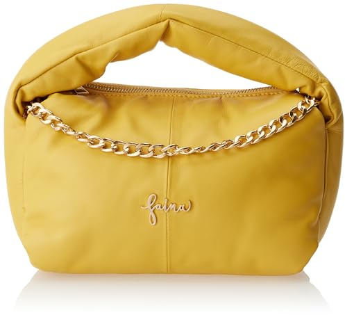 NAEMI Henkeltasche aus Leder Damen Shopper