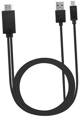 HEMOTON Cable Adaptador Micro Usb De De Metros Hdtv Cable Usb Para Películas Alta Definición