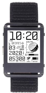 Janasiba ESP32 mit Bluetooth, WiFi, programmierbar und E-Paper. PCB + elektronische Komponenten. Watchy E-Ink basierend auf ESP32 mit Typ-C-Anschluss.