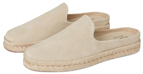 TOMS Herren Espadrilles Santiago Mule 10021846 - Almond Suede, Größe:43.5 EU