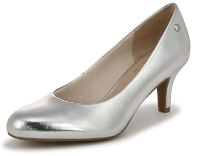 LifeStride Womens Parigi Pumps Pump Silver Metallic 9.5 W