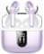 Auriculares Inalámbricos Bluetooth, Auriculares Bluetooth 5.3, 4 Mic con Reducción de Ruido ENC, 50H con Graves, Cascos Inalambricos Bluetooth IP7 Impermeable, Nouvelle Perle Violette