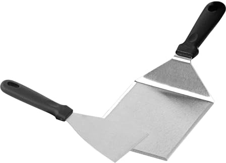 Satz von 2,grillspachtel，spachtel，grillspachtel Set，Geeignet für Grill, Küche, Leicht zu reinigen