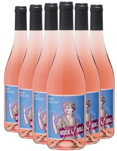 Rosé d'Anjou Rock M Roll Agathe - Rosé - Château de la Mulonnière - Vin Rosé du Val de Loire (6x75cl)