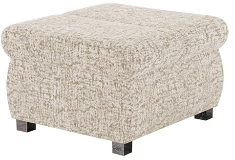 Mirjan24 Polsterhocker Bangkok klein, Sitzbank 60x60x39 cm, Hocker Sitzhocker Modern Pouf Fußbank Sitzmöbel (Bella 05)