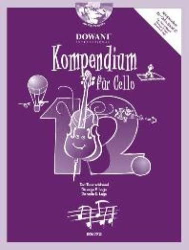 Kompendium für Cello Vol. 12. Enthält CD