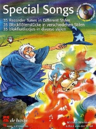 Special Songs, für Blockflöte, m. Audio-CD: 35 Blockflötenstücke in verschiedenen Stillen. CD zum Üben und Mitspielen (Play-Along und Demo). Schwierigkeitsgrad: leicht bis mittelschwer