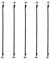 Dremel 2615MS50JA Lot de 5 Lames pour Scie Moto-Saw MS20, Gris