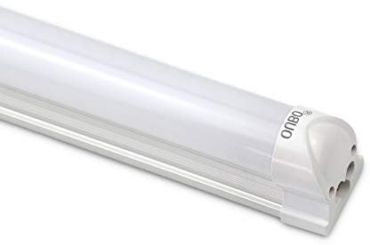 OUBO LED Leuchtstoffröhre komplett 60CM LED Tube T8 Röhre Leuchtstofflampe mit Fassung, 10 Watt, 1150 Lumen, Warmweiß 3000K