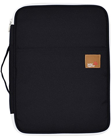 mygreen Segeltuch Portfolio Schreibmappe Tablettasche Ordnungsmappe Tragbare Aktenmappe mit Reißverschluss Dokumententasche für Kleingeräte Handy Tablet iPad Papier Notizbuch Stift Rotwein