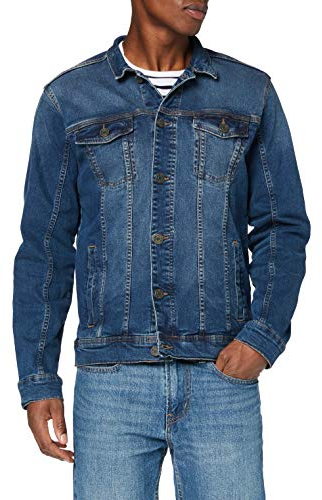 Blend BHBHNARIL Outerwear Outerwear Herren Jeansjacke Denim Übergangsjacke, Größe:XL, Farbe:Denim dark blue (200292)