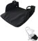 Fußstütze, erweiterter Sitz, Fußstütze, Fußstütze, Zubehör für Kinderwagen, 35 x 30 cm, Schwarz
