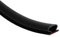 Dichtungsband Selbstklebende 10mm(B)*6mm(D)/10m(L) für Türen Fenster Gummidichtung/Anti-Kollision/Schalldichter/Wasserdichter/Staubdicht/Schwarz