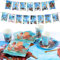 Vaiana Vaisselle de Fête , Vaiana Party Supplies,Vaiana Decoration Anniversaire, Vaiana Ensemble de Décoration, Vaiana Anniversaire Vaisselle Kit,Ensemble de Fête Nappe Assiette Tasse Serviette Papier