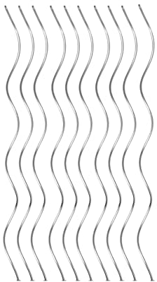 Gartenwelt Riegelsberger Espirales de tomate de 110 cm de altura, de acero, diámetro de 5,6 mm, varillas en espiral para tomate, 20 unidades