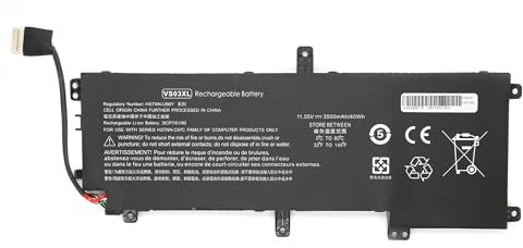 Batterie pour PC Portable HP Envy 15-AS100 / 15T-AS100 / 15-AS000 / 15T-AS000-849047-541/849313-850/849313-856 / HSTNN-UB6Y / TPN-I125 / VS03XL - 11.55V 3500mAh