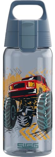 Sigg - Tritan Trinkflasche - Total Color ONE - Für Kohlensäurehaltige Getränke Geeignet - Spülmaschinenfest - Auslaufsicher - Federleicht - BPA-frei - 500 ML / 600ML / 1L
