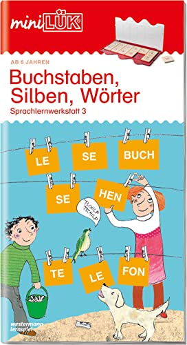 miniLÜK: Vorschule/1. Klasse - Deutsch Buchstaben, Silben, Wörter