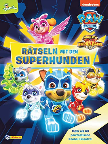 PAW Patrol Kindergartenheft: Rätseln mit den Superhunden: Über 40 Rätsel für Kinder ab 3 Jahren