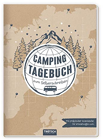Trötsch Camping Tagebuch: Tagebuch Camping Eintragebuch Geschenk