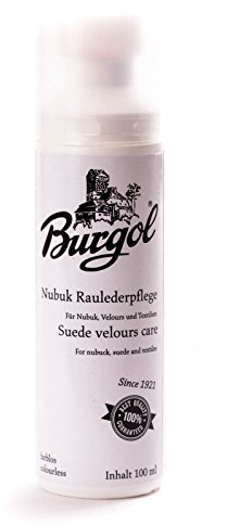 Burgol Nubuk- Wildlederpflege 100 ml Flasche mit Schwammaufträger: Farbe: Farblos