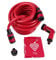 FITT YOYO Tubo Acqua da Giardino Estensibile per Irrigazione con Pistola Multigetto, Rosso (30M)