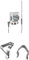 TFA Dostmann Küchen-Chef Duo-Therm Digitales Grill-Braten-/Ofenthermometer, Kerntemperaturkontrolle, Temperaturvorgabe + Clips für Grill-Bratenthermometer, zur Befestigung des Temperaturfühlers