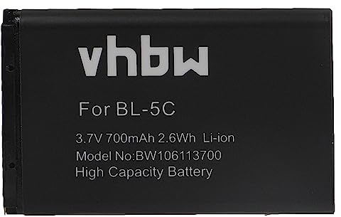 vhbw Akku kompatibel mit Agfeo DECT 60, 60 IP Handy Smartphone Telefon (700mAh, 3,7V, Li-Ion)