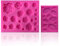 SIENON 33 Cavity Rose Blumen und Blätter Fondant Candy Silikonformen Schokoladenformen für Sugarcraft, Cupcake Topper, Seife, Fimo, Bastelprojekte，Hochzeits- und Geburtstagstortendekorationen
