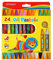 Ceras de Colores Blandas para Niños - Caja de 24 - Forma Hexagonal - Colores Brillantes - Resistentes y Fácil Afilado - Ideal para Dibujar - Material Escolar - Keyroad