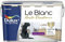 Dulux Valentine Le Blanc Haute Resistance - Peinture Intérieure Murs, Plafonds et Boiseries - Pièces sèches et humides - Velours Blanc 2,5 L
