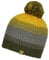 Ziener Unisex Kinder Ishi Bommel M tze gestrickt Fleece Futter dreifarbig, gray seal, S EU