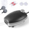 PYPABL 3W Pompe à Air pour Aquarium, 300L/H Bulleur Silencieux Réglable pour Aquarium, Pompe à oxygène puissante pour réservoir de Tortue de Poisson Jusqu'à 450L (Noir Gris)