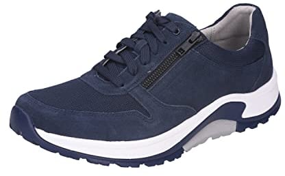 Pius Gabor Herren Sneaker Low, Männer Halbschuhe,Wechselfußbett,schnürer,straßenschuhe,Strassenschuhe,Sportschuhe,Marine,46.5 EU / 11.5 UK