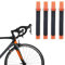 Tucnoeu 4PCS Spanngurt Fahrrad 60 cm x 2.5 cm Fahrradträgergurte, Verstellbare Fahrrad-Stabilisator-Gurte für Transport und Aufbewahrung