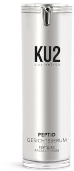 KU2 Cosmetics Peptid Serum – Hochwirksames Anti-Aging Gesichtsserum mit Peptiden – Regenerierend & straffend für glatte, jugendliche Haut I Made in Germany I 30 ml